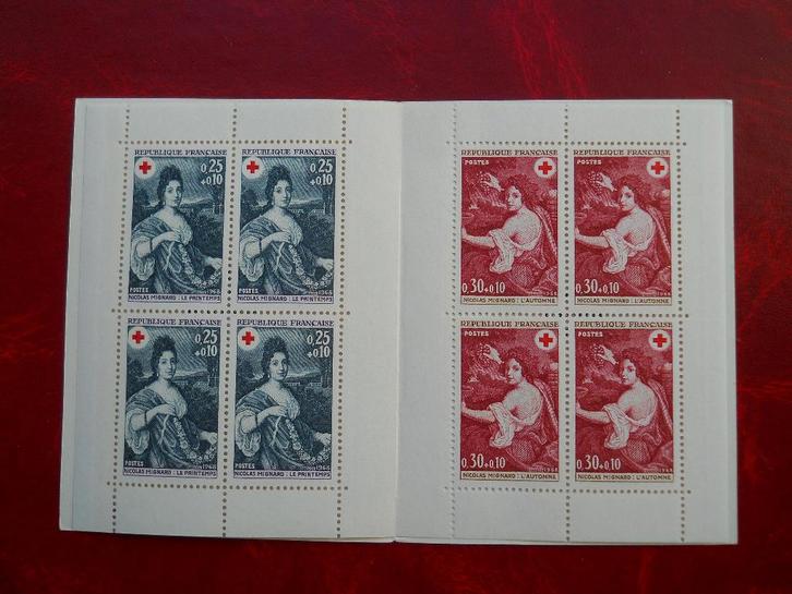 Frankrijk 1968 Carnets Croix-Rouge Yv.2017 postfris, Postzegels en Munten, Postzegels | Europa | Frankrijk, Postfris, Ophalen of Verzenden