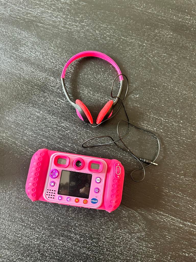 Vtech Kidizoom camera met opbergtasje - Zo goed als nieuw, Kinderen en Baby's, Speelgoed | Vtech, Ophalen of Verzenden, Zo goed als nieuw