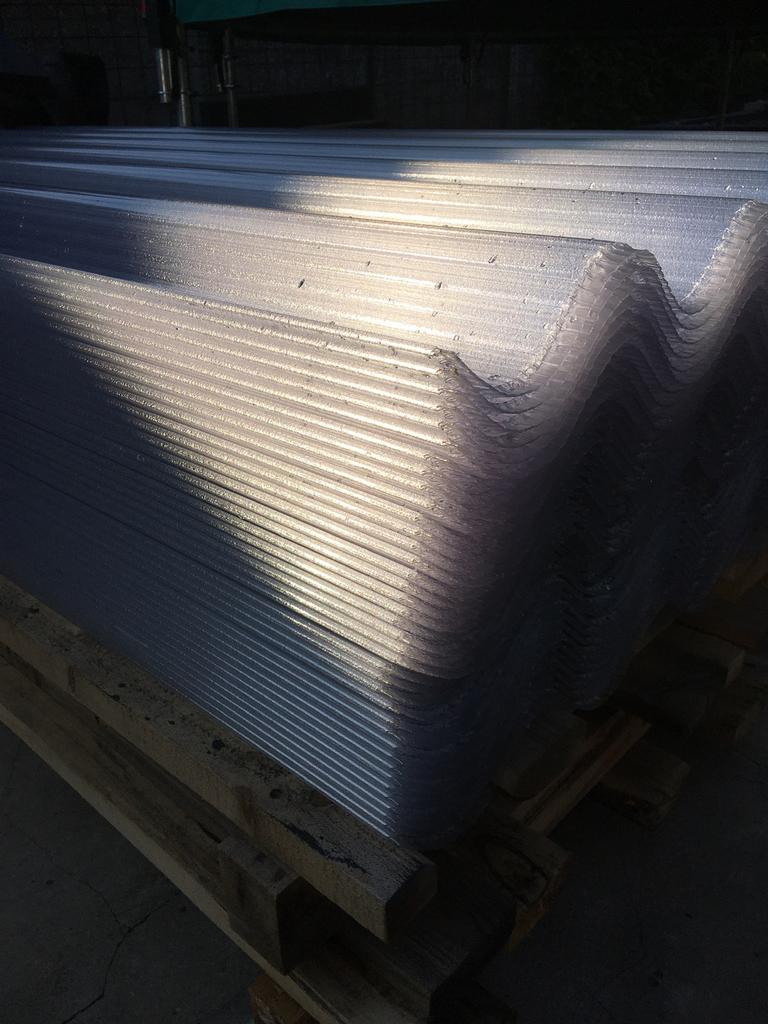 Polycarbonaat drie wandig golfplaten nieuw goedkoop, Overige materialen, Minder dan 20 mm, Nieuw, Ophalen of Verzenden