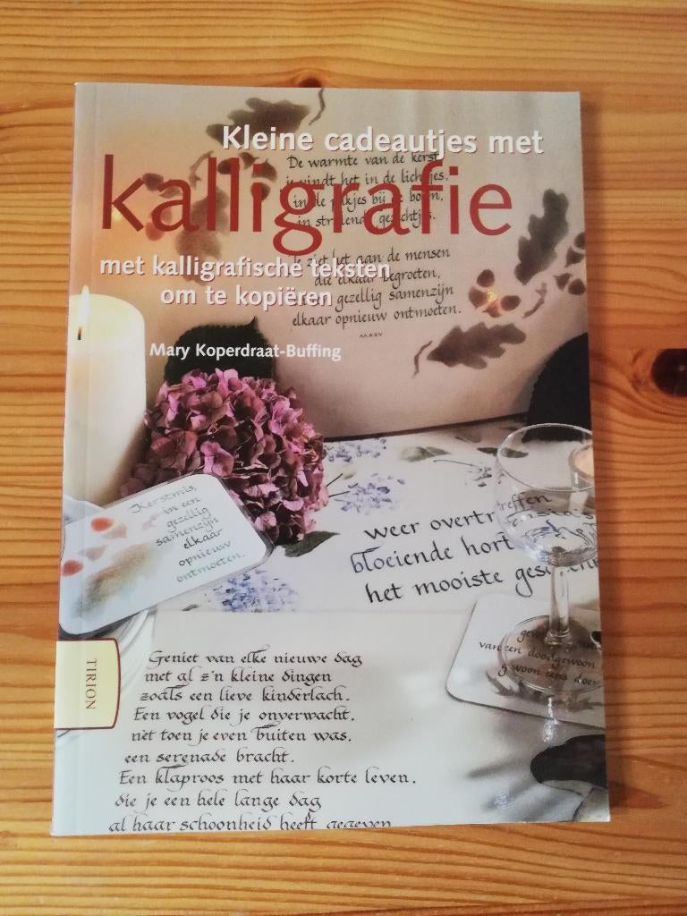 Kleine cadeautjes met kalligrafie, Ophalen of Verzenden, Gelezen, Overige onderwerpen, Mary Koperdraat-Buffing