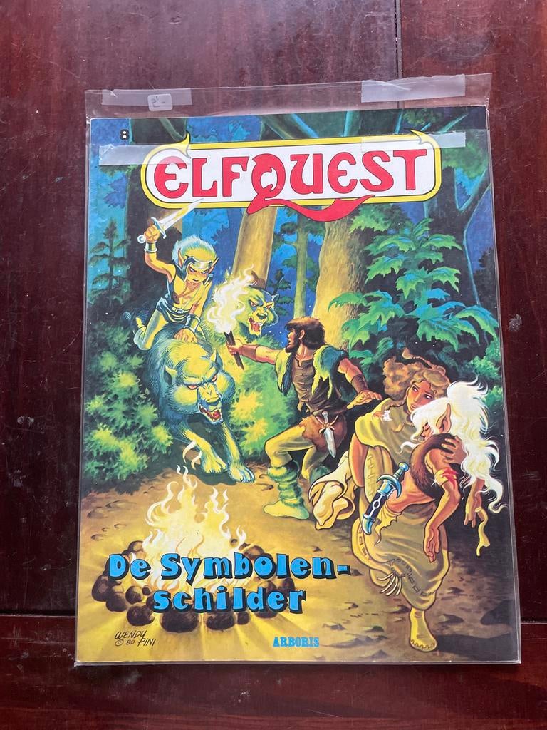 Elfquest: De Symbolenschilder - In plastic, Boeken, Eén stripboek, Ophalen, Zo goed als nieuw