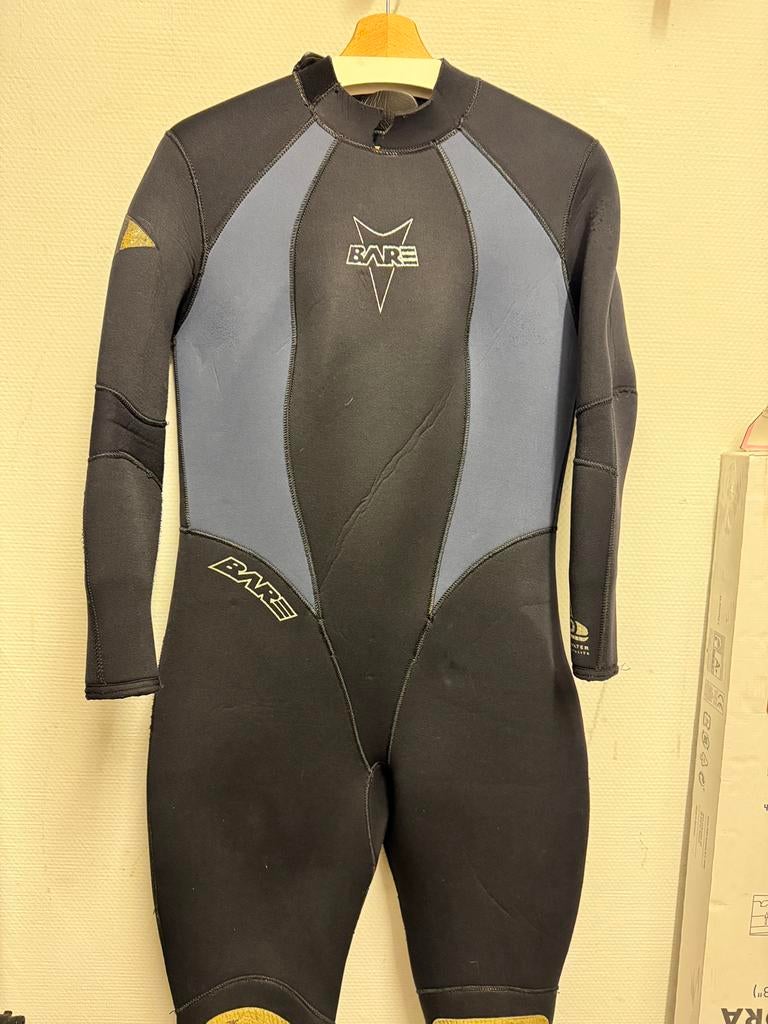 Bare Supra Arctic Plus duikpak + overpak + hood, maat 12+, Watersport en Boten, Duiken, Ophalen, Gebruikt, Duikpak