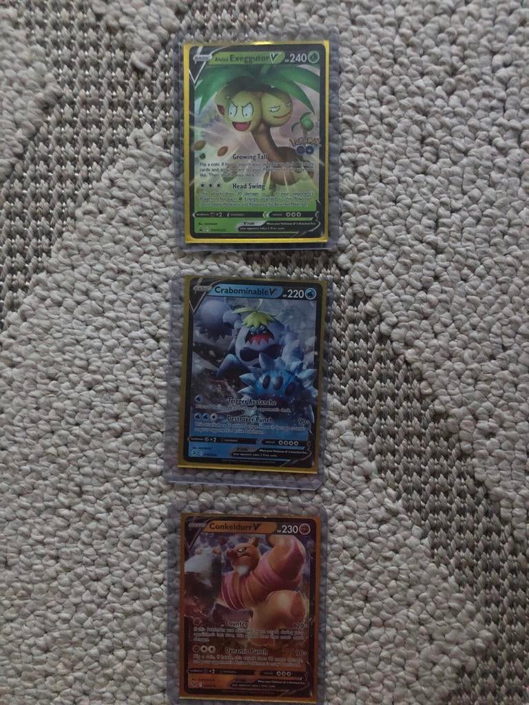 Pokémon Kaarten Collectie: V-kaarten, Energie & Meer, Ophalen, Gebruikt, Meerdere kaarten