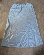 Nieuwe Zara satijnen rok, lichtblauw maat M, Maat 38/40 (M), Blauw, Zara, Nieuw
