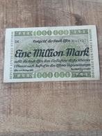 Bankbiljet ein million mark 1923, Verzenden, Duitsland, Los biljet