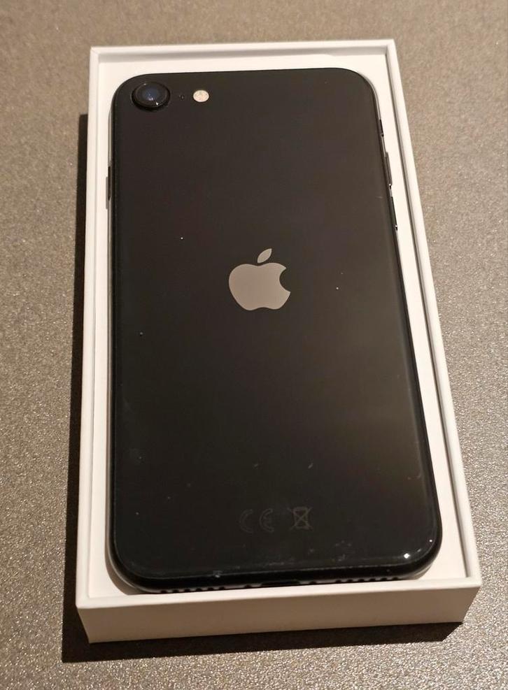 iPhone SE 2021  batt 91% Schadevrij, Telecommunicatie, Mobiele telefoons | Apple iPhone, Zo goed als nieuw, 64 GB, Zwart, Ophalen of Verzenden