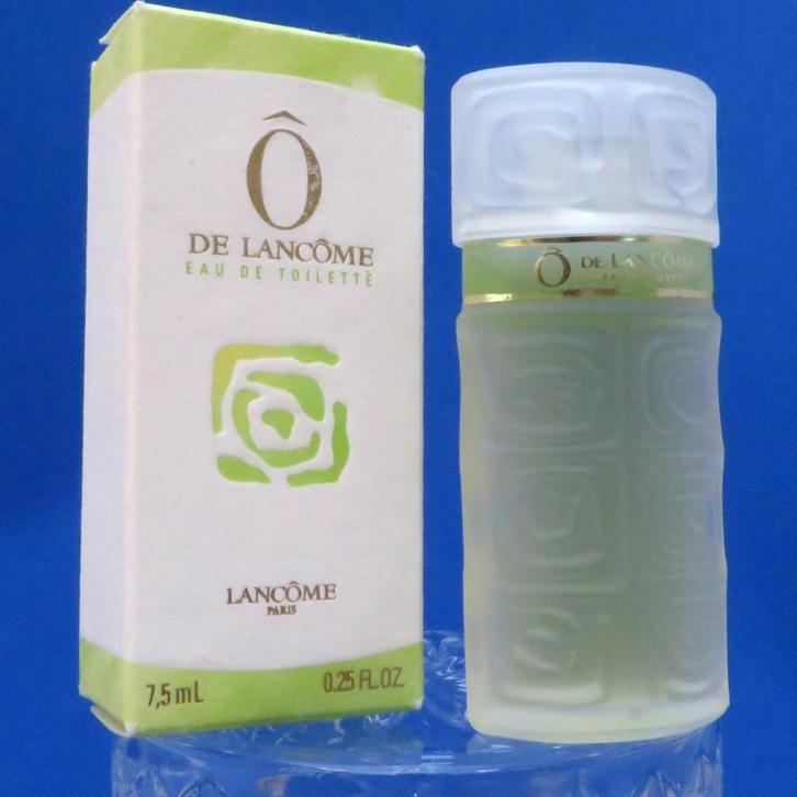 Mini - LANCOME - O - 7,5ml - edt - 6,6cm, Verzamelen, Parfumverzamelingen, Zo goed als nieuw, Miniatuur, Gevuld, Ophalen of Verzenden