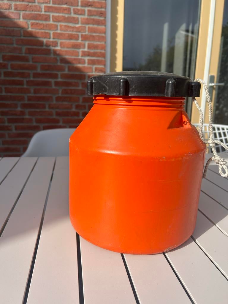 Waterdichte opbergton voor kano, kajak of zeilboot, Ophalen of Verzenden, Gebruikt, Overige typen