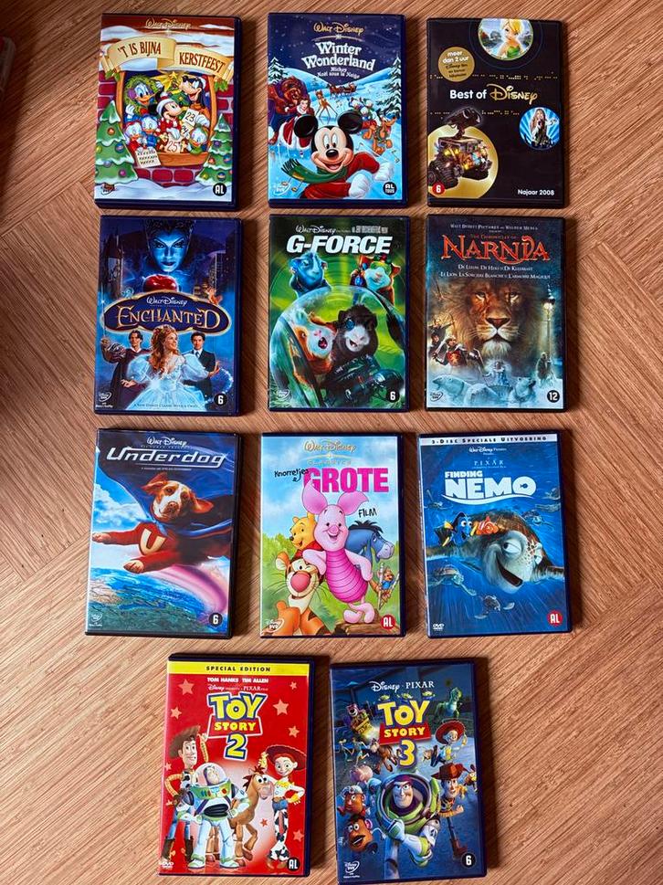 Diverse Walt Disney DVD's, Cd's en Dvd's, Dvd's | Kinderen en Jeugd, Gebruikt, Film, Avontuur, Alle leeftijden, Ophalen of Verzenden
