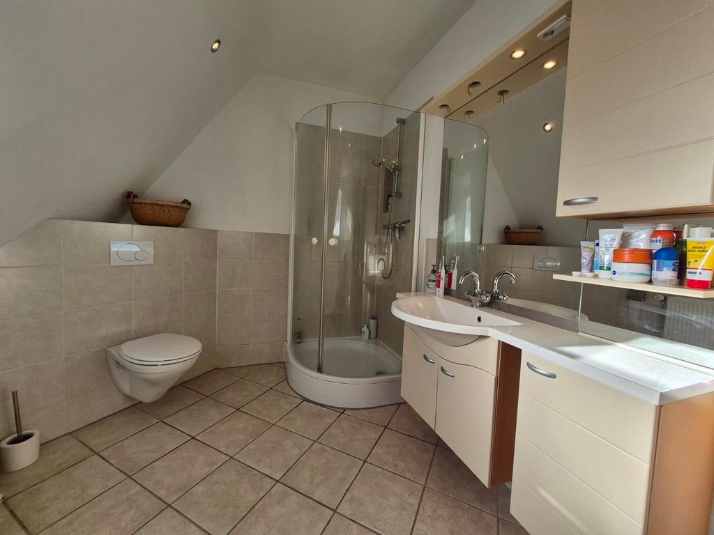 Complete badkamer met douche, wastafel en toilet, Ophalen of Verzenden, Gebruikt, Met douche