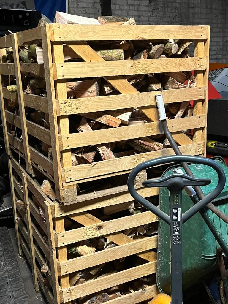 Openhaart hout, Tuin en Terras, Haardhout, 6 m³ of meer, Ophalen of Verzenden