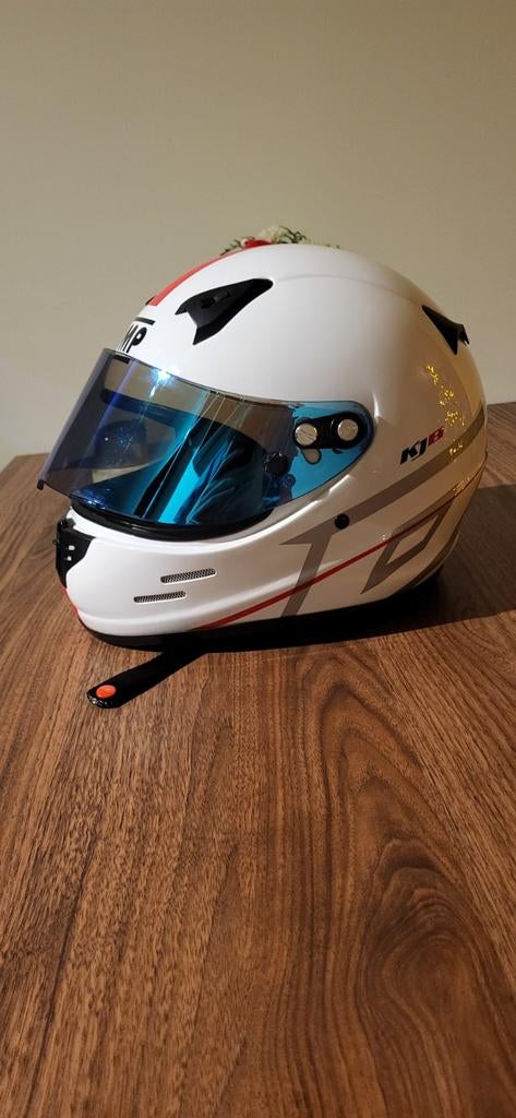 OMP karthelm maat M 56/57cm, Ophalen of Verzenden, Zo goed als nieuw, Overige typen