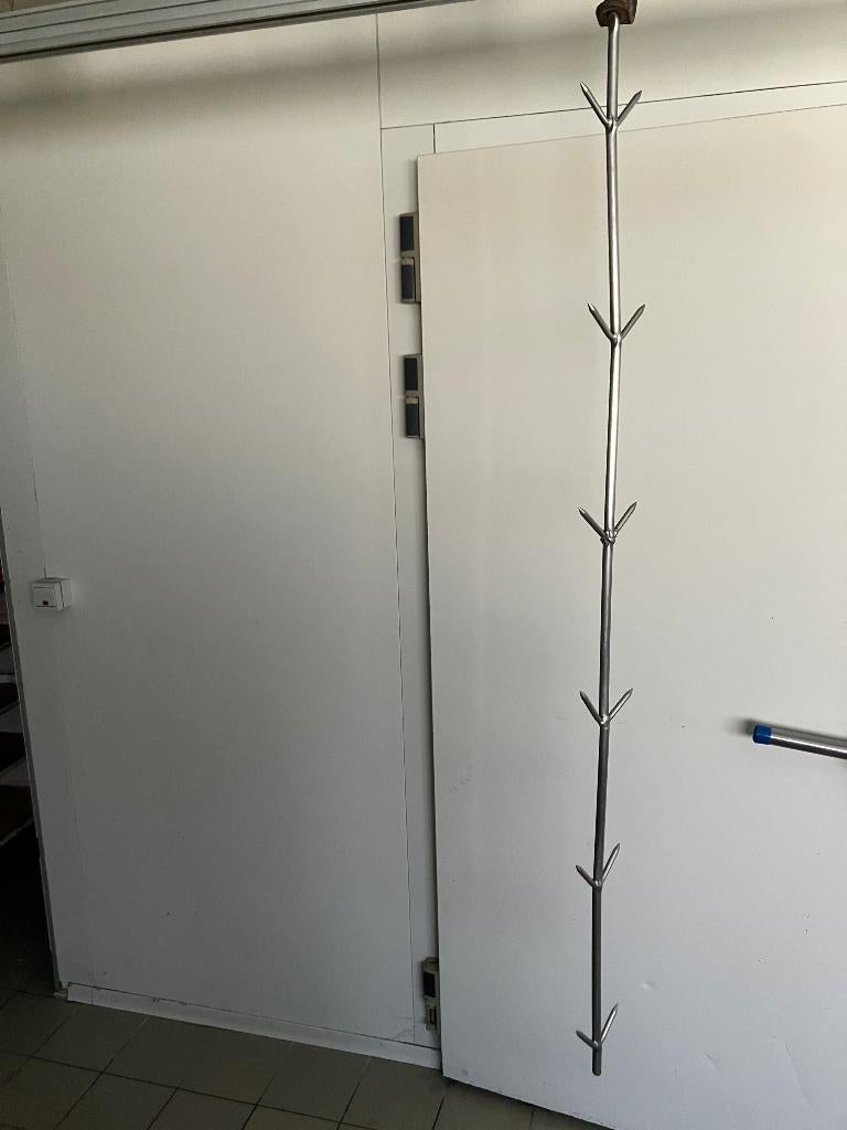 vleeshaak vleeshaken vleeshaakstaaf beenhouwerij slagerij, Ophalen, Gebruikt