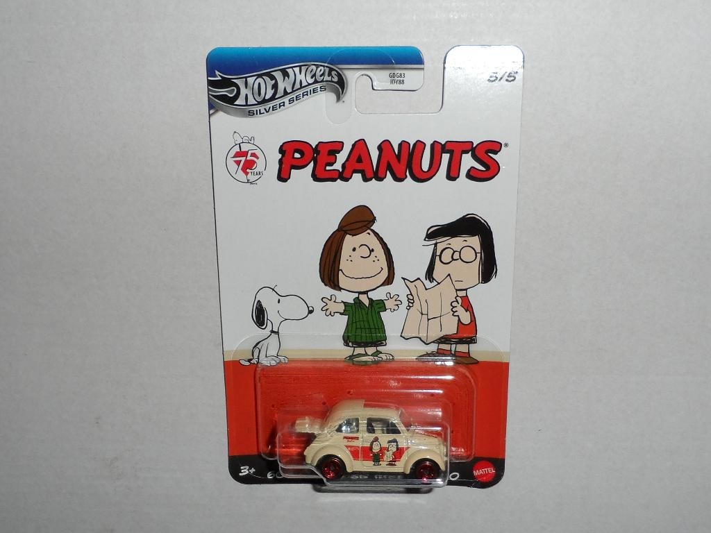Hot Wheels - Snoopy - 60s Fiat 500D Modificado - 1:64, Ophalen of Verzenden, Nieuw, Auto