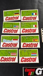 Castrol oude stickers circuits, Ophalen of Verzenden, Zo goed als nieuw, Auto of Motor