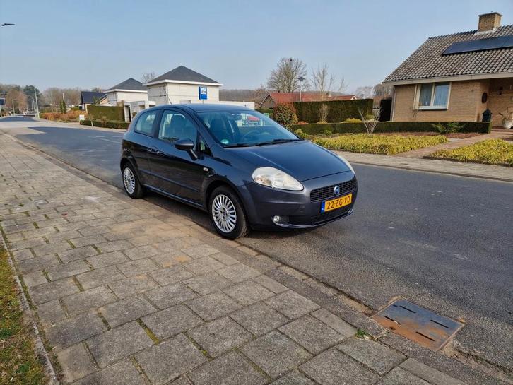 Fiat Punto 1.2 3DR 2008 Grijs Airco, Auto's, Fiat, Particulier, Punto, Benzine, B, Hatchback, Handgeschakeld, Origineel Nederlands