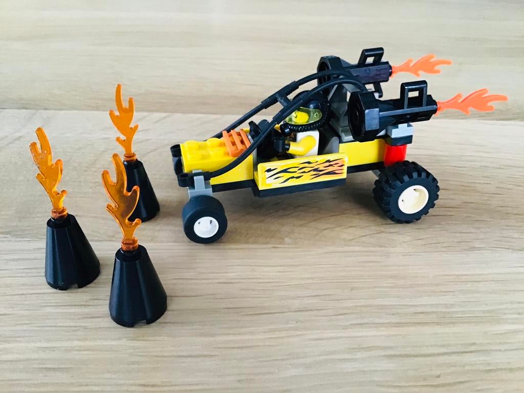 LEGO city 6519, turbo tiger racer, compleet en ZGAN, Ophalen of Verzenden, Zo goed als nieuw, Complete set, Lego