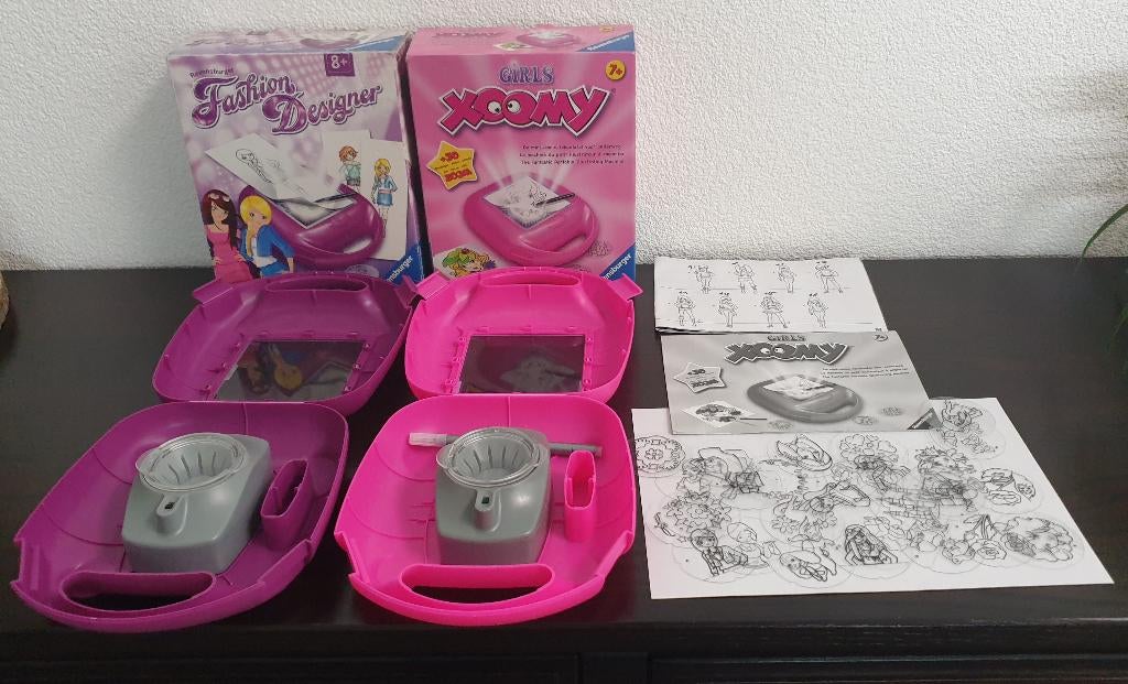Xoomy compact girl fashion designer ravensburger, Ophalen of Verzenden, Gebruikt