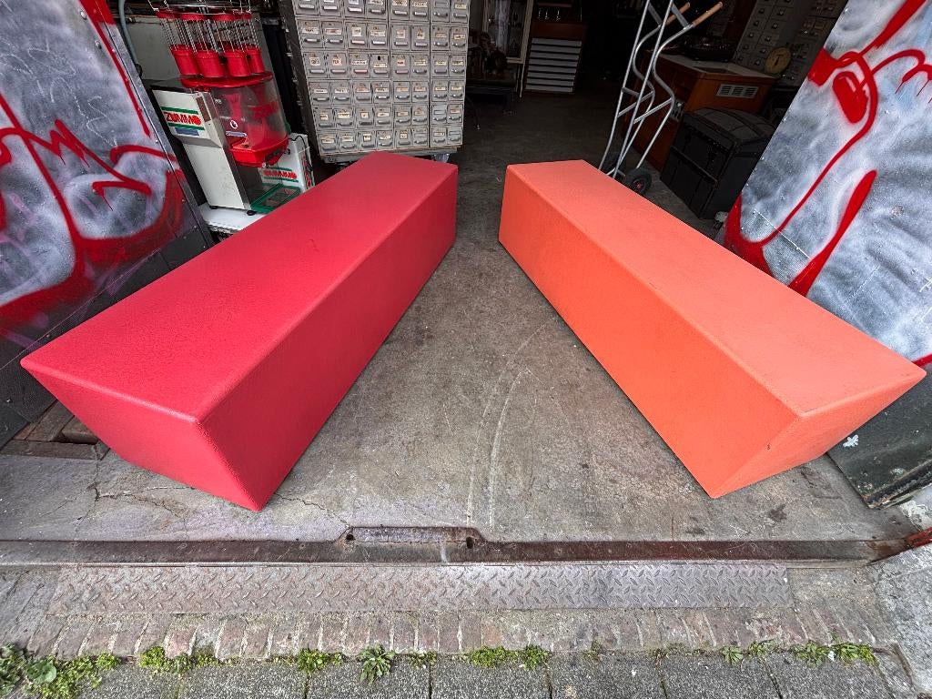 polyester boot zit bank 2x, Watersport en Boten, Ophalen, Gebruikt, Interieur en Kussens