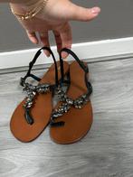 Di Capolavori Slippers Sandalen Swarovski Maat 37, Ophalen of Verzenden, Zo goed als nieuw, Slippers