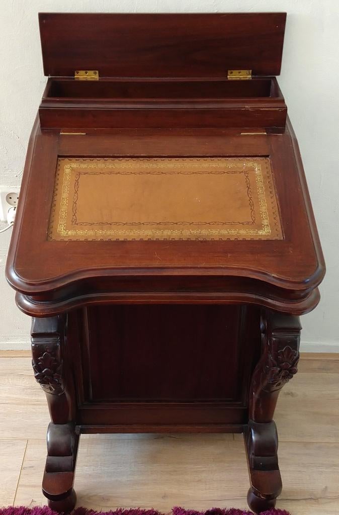 klep secretaire antiek van Davenport, volgnr 19, Ophalen, Gebruikt, Engels