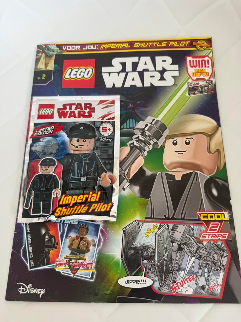 Lego Star Wars Tijdschrift met Limited Edition Imperial Shut, Ophalen of Verzenden, Nieuw, Overige merken