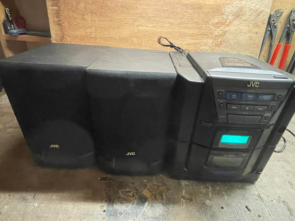 Jvc set, Audio, Tv en Foto, Stereo-sets, Ophalen, Zo goed als nieuw, JVC