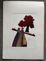 Pentekening vrouwen bij boom van Nuno ‘93, Ophalen of Verzenden