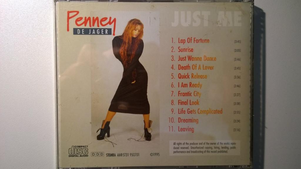 Penney de Jager - Just Me, Ophalen of Verzenden, 1990 - 1999, Zo goed als nieuw