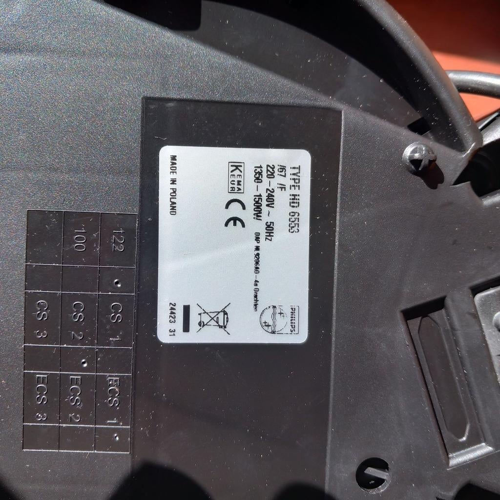 Nieuwe Senseo HD 6553 (onvolledig) - Zonder padhouders, Ophalen of Verzenden