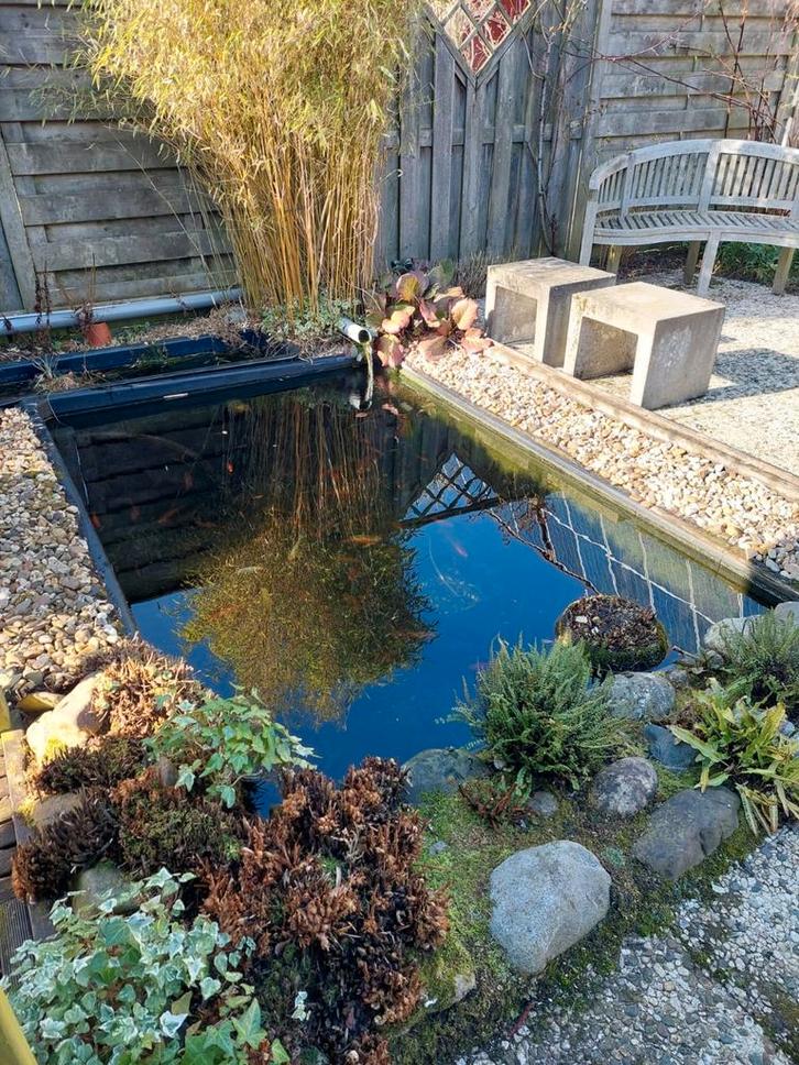 2 Polyester vijvers  met Oase filters en pomp, Tuin en Terras, Vijvers, Gebruikt, Ophalen