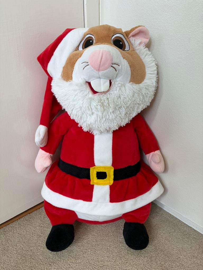 Ah hamster groot, Kinderen en Baby's, Speelgoed | Knuffels en Pluche, Ophalen of Verzenden, Zo goed als nieuw, Overige typen