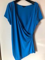 Blauwe overslagtop Claudia Strater maat 44, Kleding | Dames, Blauw, Maat 42/44 (L), Ophalen of Verzenden, Zo goed als nieuw