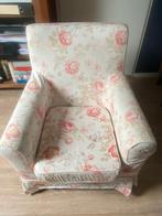 Ikea Ektorp Jennylund fauteuil met bloemenprint, Ophalen, Gebruikt, 75 tot 100 cm, 75 tot 100 cm