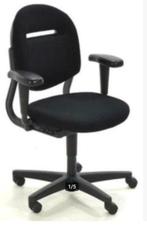 Ahrend 220 Zwart Refurbished Bureaustoel, Zwart, Ophalen of Verzenden, Zo goed als nieuw, Nvt