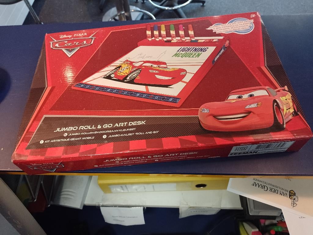Disney Cars "rollen-en-doorgaan" kleurset, Ophalen of Verzenden, Nieuw, Overige typen