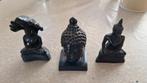 3 boeddha beeldjes, Huis en Inrichting, Woonaccessoires | Boeddhabeelden, Ophalen of Verzenden, Gebruikt