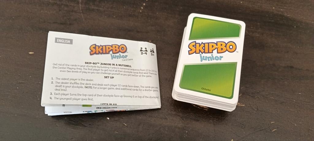 Skip-Bo Junior kaartspel, Ophalen of Verzenden