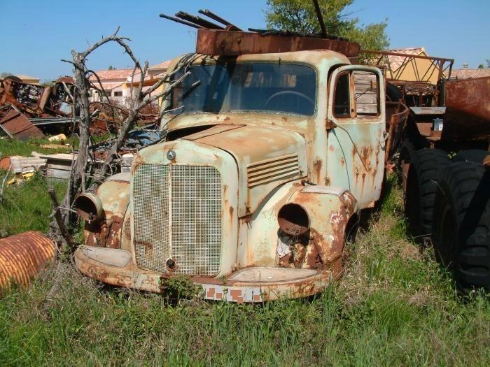 Voor Mercedes L4500 / 312 Diesel oldtimer trekker uit 1954, Auto-onderdelen, Vrachtwagen-onderdelen, Mercedes-Benz, Carrosserie en Plaatwerk