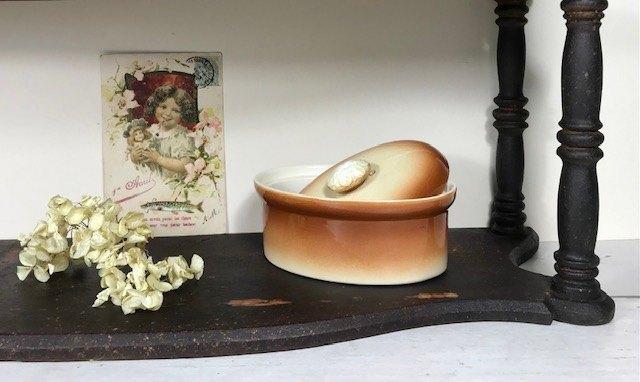 Digoin Sarreguemines France 89 paté terrine karamel kleur