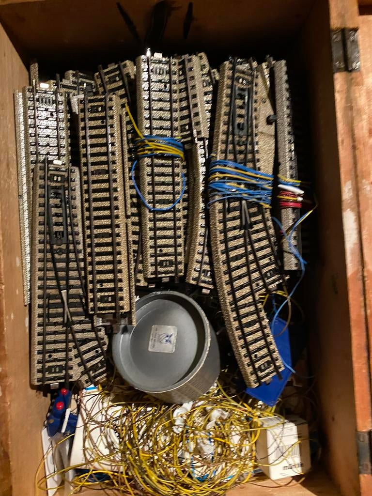 Marklin treinbaan compleer, Hobby en Vrije tijd, Modeltreinen | H0, Ophalen, Zo goed als nieuw, Wisselstroom, Märklin