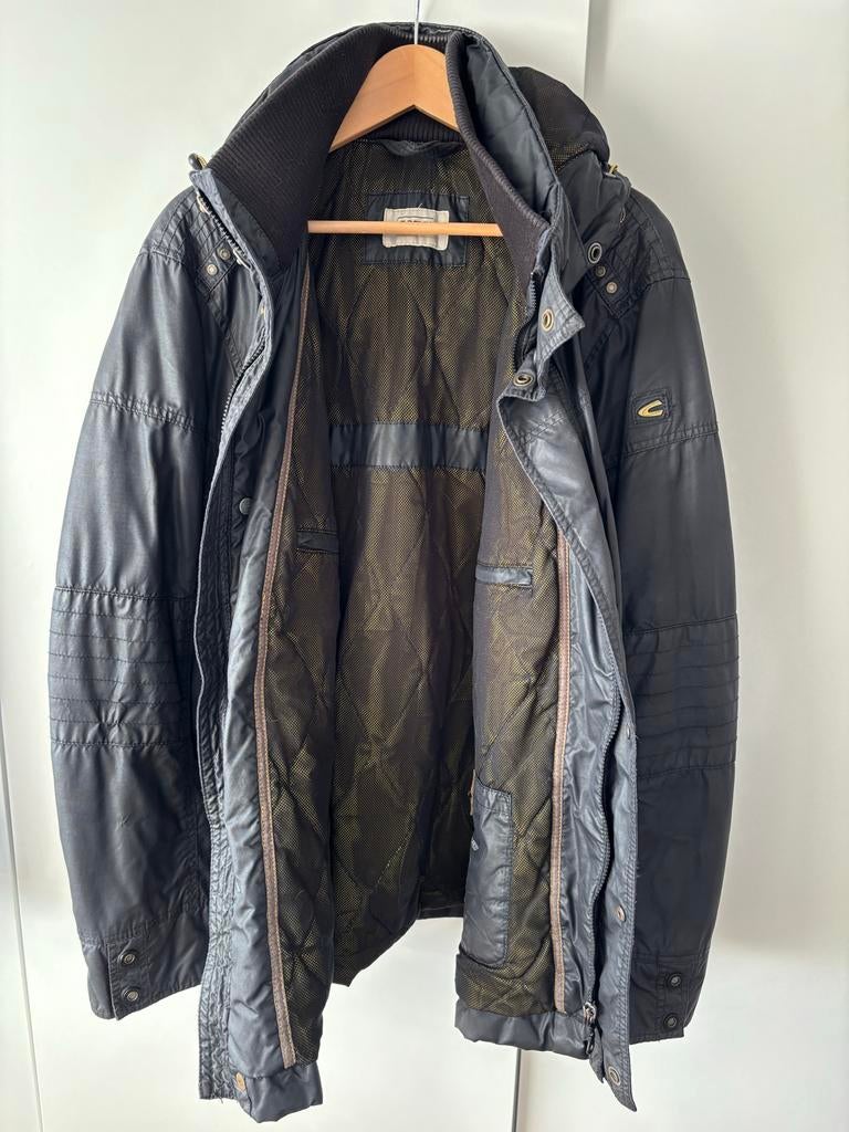 Camel Active Winterjas XL - Heren, Kleding | Heren, Jassen | Zomer, Gedragen, Maat 56/58 (XL), Zwart, Ophalen of Verzenden