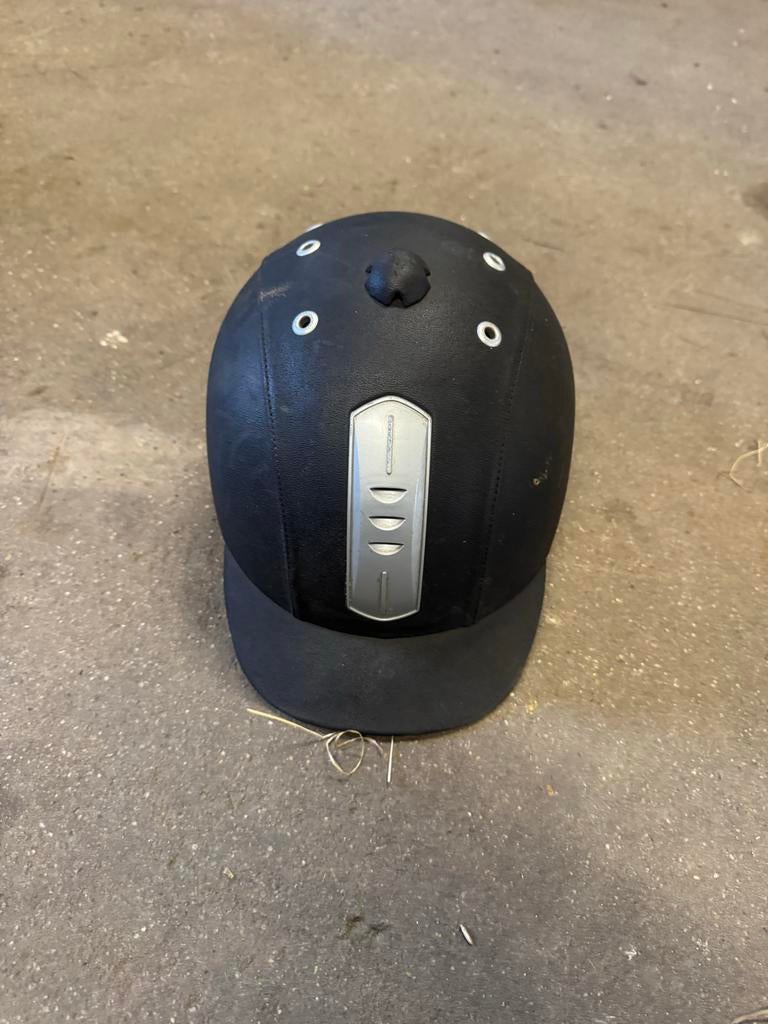 Paardrijd cap maat 55-57, Dieren en Toebehoren, Ophalen of Verzenden, Zo goed als nieuw, Dressuur, Cap