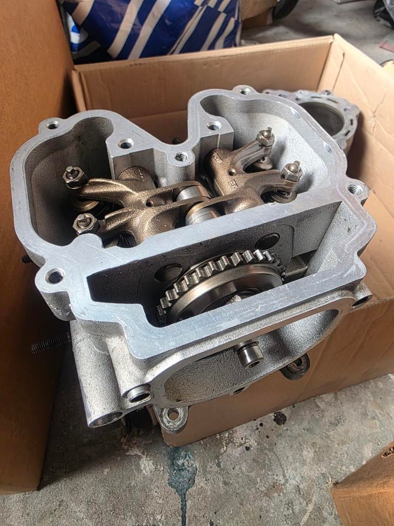 Qooder Qv3 Cilinderkop, cilinder, krukas en zuiger set, Motoren, Ophalen of Verzenden, Gebruikt