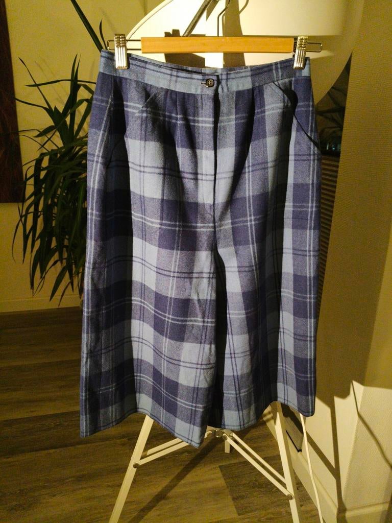 Wol culotte, maat S, made in England, Blauw, Ophalen of Verzenden, Onbekend, Maat 36 (S)
