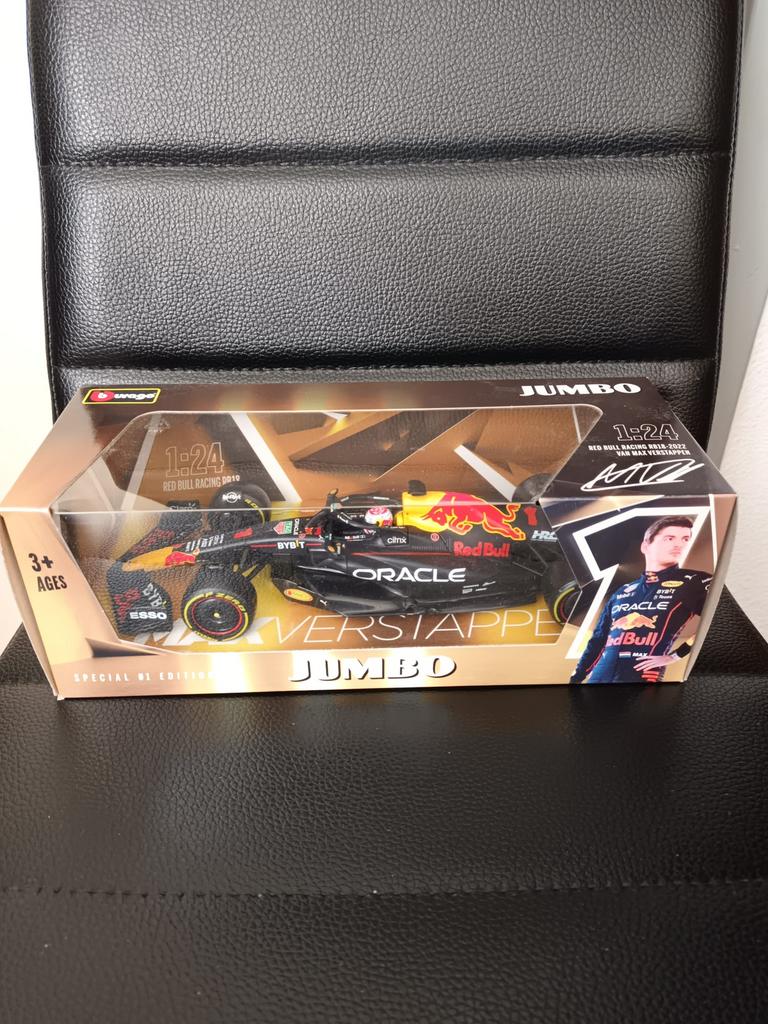 Max Verstappen jumbo auto’s, Ophalen of Verzenden, Nieuw, Auto, Bburago