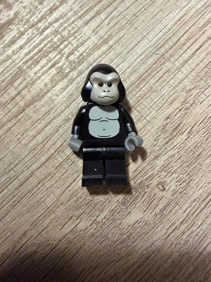 Lego minifiguur gorilla col048, Kinderen en Baby's, Speelgoed | Overig, Gebruikt, Jongen of Meisje, Ophalen of Verzenden