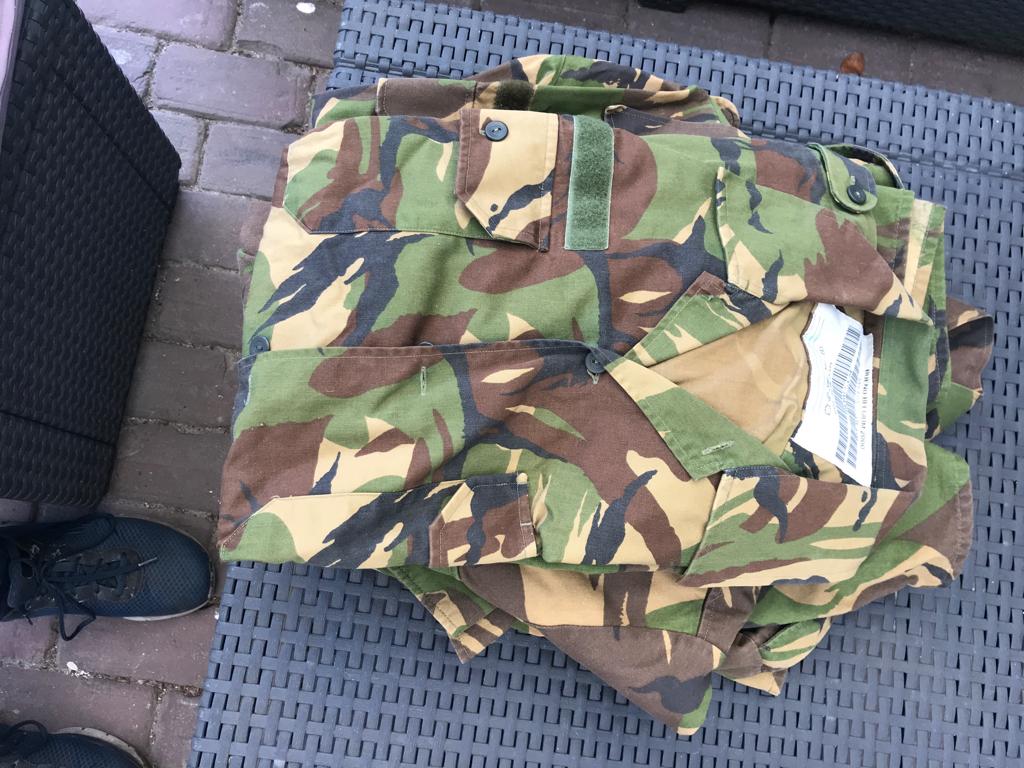 4 Camouflage pakken groen, Ophalen, Luchtmacht, Nederland, Kleding of Schoenen