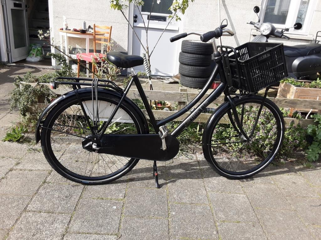 Cortina omafiets met verlichting 3ver  100%t PERFECT!!!!!!, Fietsen en Brommers, Fietsen | Dames | Omafietsen, 56 cm of meer, Ophalen