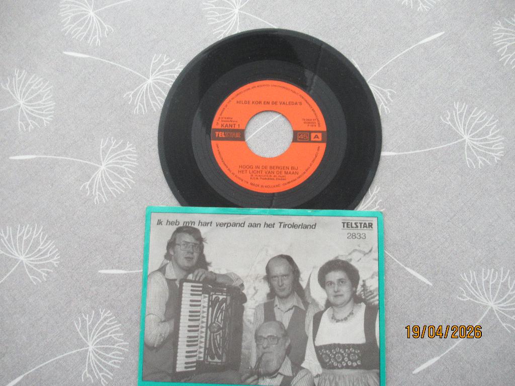 Hilde kor en de Valeda's   Ik heb m'n  hart verpand....., Cd's en Dvd's, Vinyl Singles, Gebruikt, 7 inch, Single, Ophalen of Verzenden